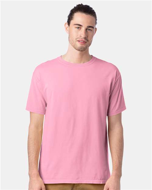 ComfortWash by Hanes GDH100 Cotton Candy — on model front