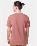 ComfortWash by Hanes GDH100 Mauve — on model back