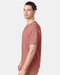 ComfortWash by Hanes GDH100 Mauve — on model side