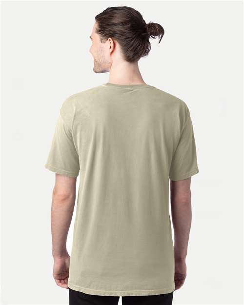 ComfortWash by Hanes GDH100 Faded Fatigue — on model back