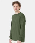 ComfortWash by Hanes GDH200 Moss — on model side