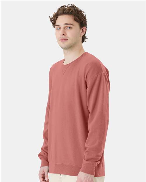 ComfortWash by Hanes GDH400 Mauve — on model side