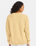 ComfortWash by Hanes GDH400 Summer Squash Yellow — on model back