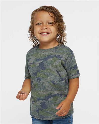 Rabbit Skins 3322 Vintage Camo — on model front