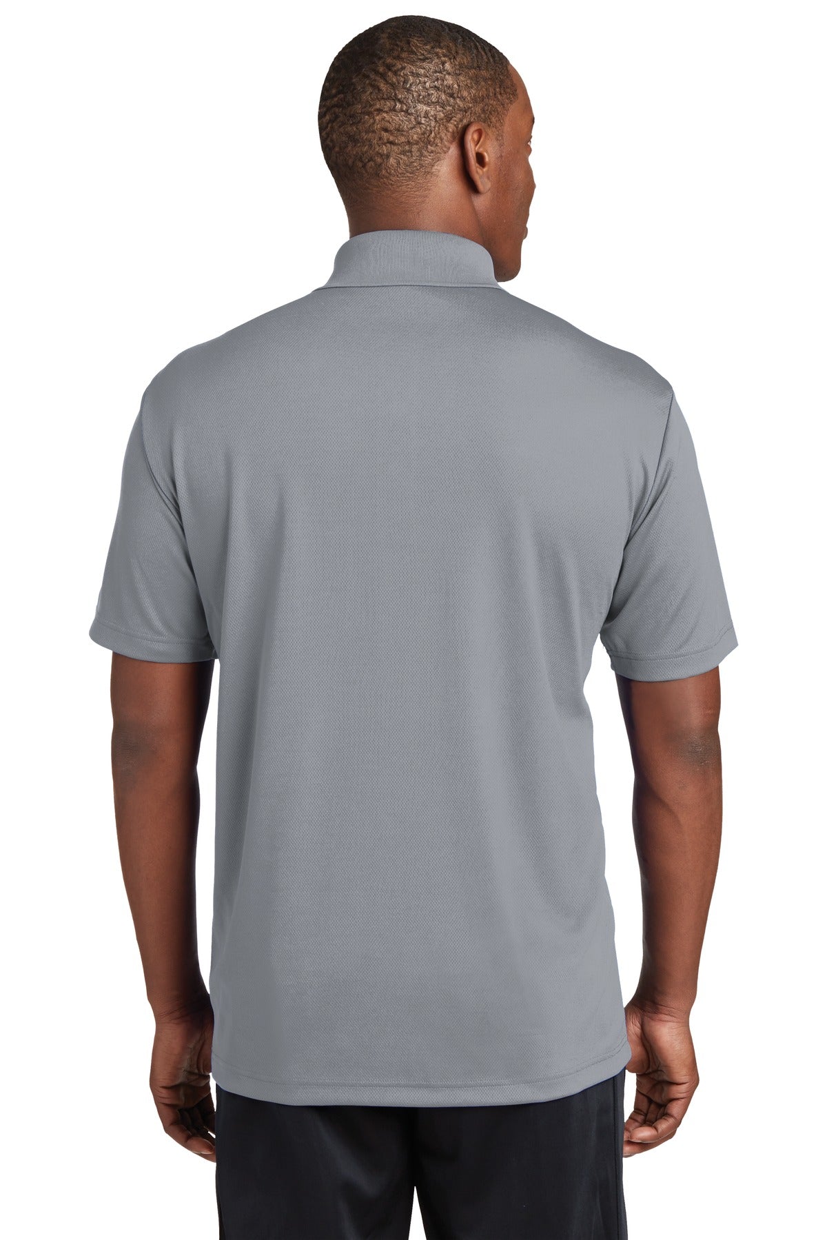 Men's PosiCharge RacerMesh Polo - Silver