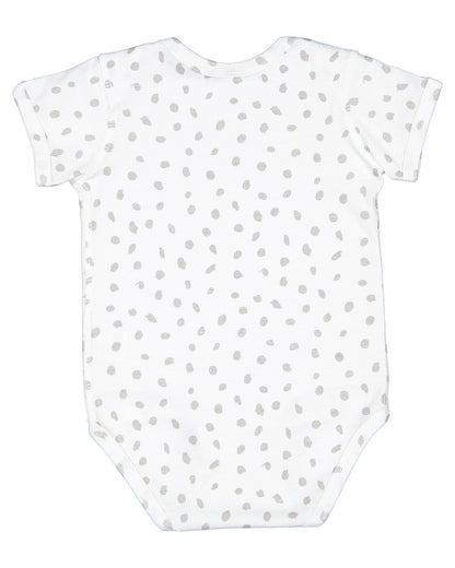 Infant Fine Jersey Bodysuit - White Spot