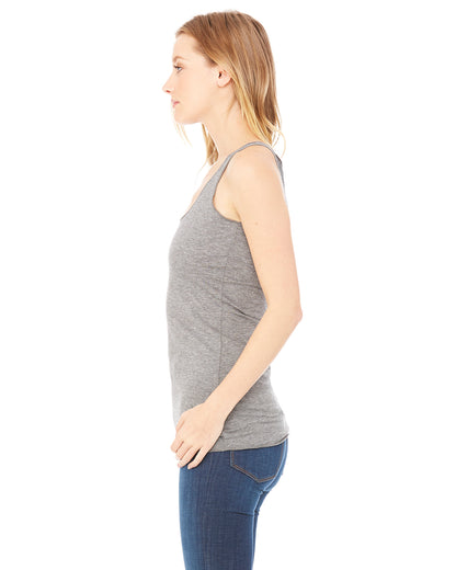 Women's Triblend Racerback Tank - Gray Triblend