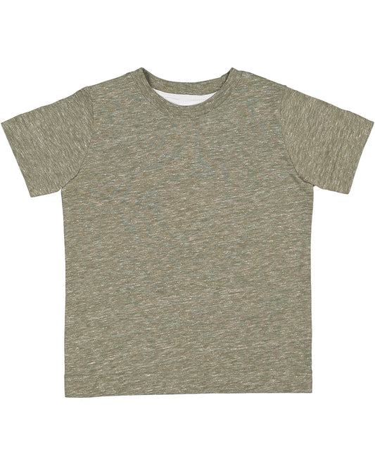 Toddler Harborside Melange T-Shirt - Military Green Melange