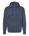 Unisex Fleece Pullover Hoodie - Heather Denim