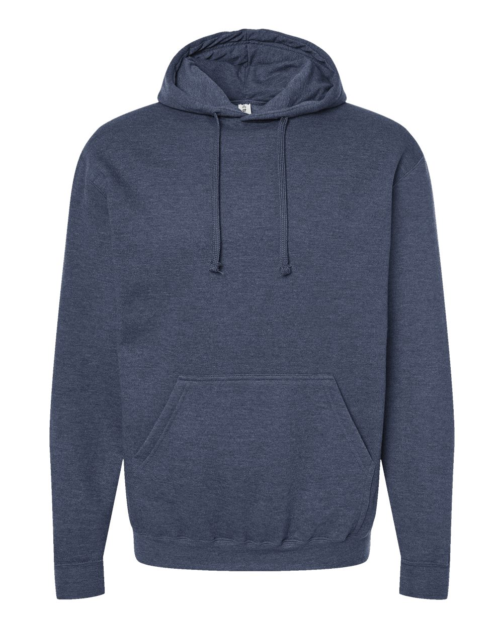 Unisex Fleece Pullover Hoodie - Heather Denim