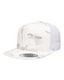 Yupoong 6006 - Unisex 5-Panel Flat Bill Trucker Cap - Multicam Alpine / White