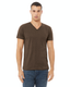 Bella + Canvas 3005CVC - Unisex Jersey Short-Sleeve V-Neck T-Shirt - Heather Brown