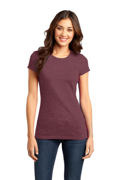 Women's Fitted Very Important Tee - Heather Cardinal