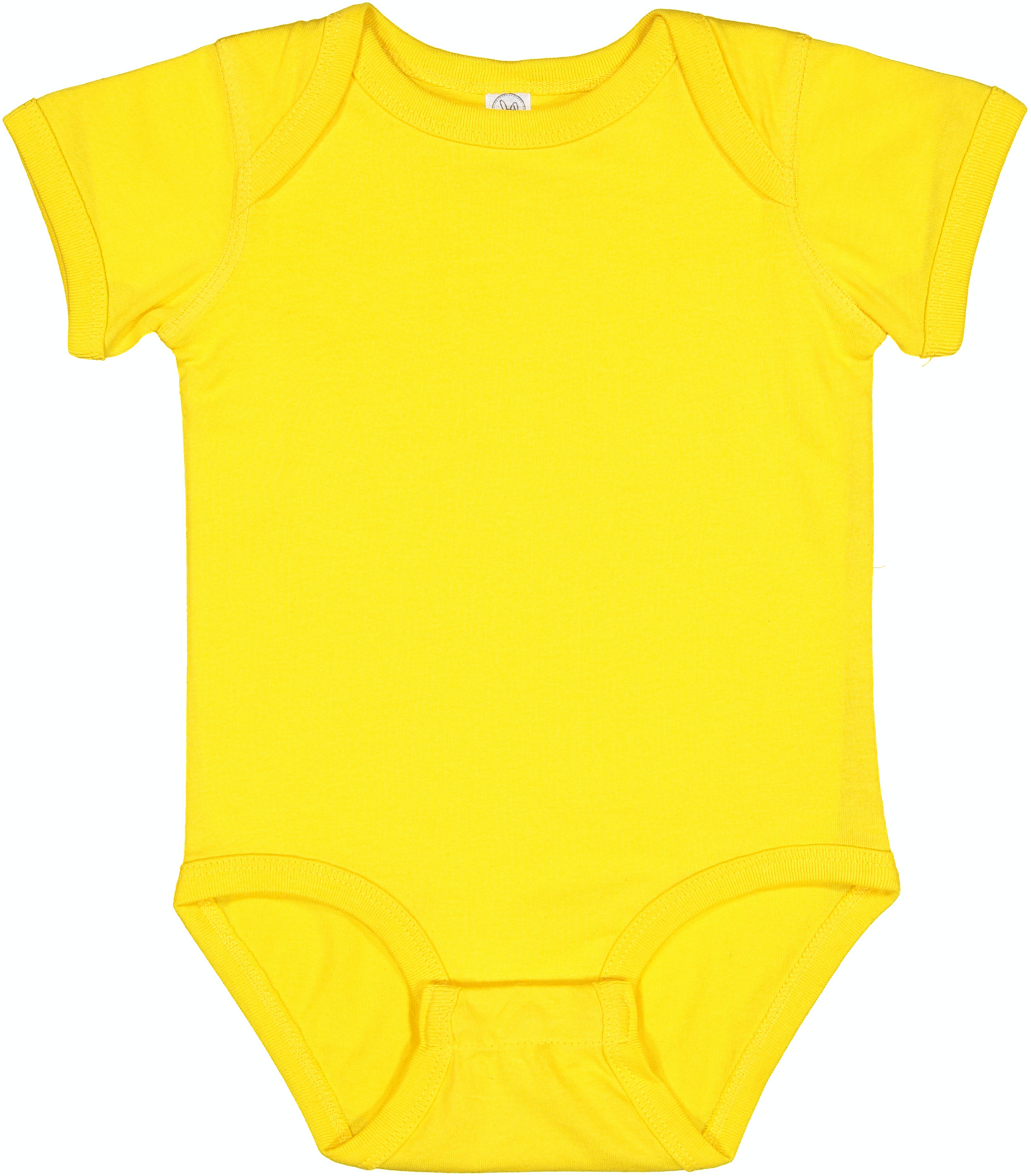 Infant Fine Jersey Bodysuit - Yellow