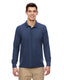 Gildan G729 - Unisex Double Piqué Long-Sleeve Polo - Navy