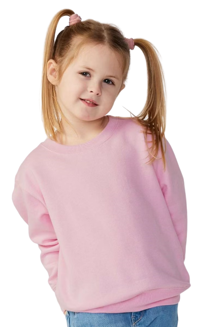 Toddler Fleece Sweatshirt - Pink