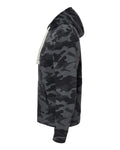 J. America 8871 Black Camo Triblend — direct side