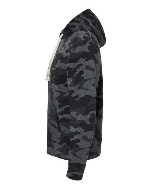 J. America 8871 Black Camo Triblend — direct side