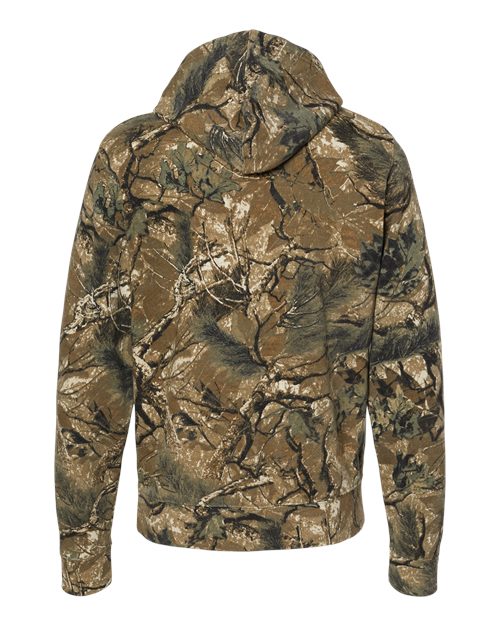 J. America 8871 Outdoor Camo Triblend — back