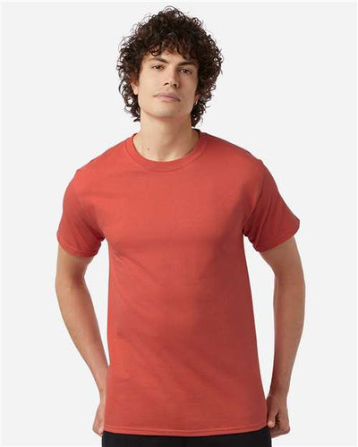 Champion T425 Red River Clay — on model front