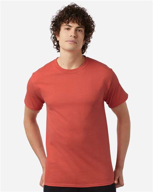 Champion T425 Red River Clay — on model front