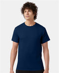 Champion T425 Late Night Blue — on model front