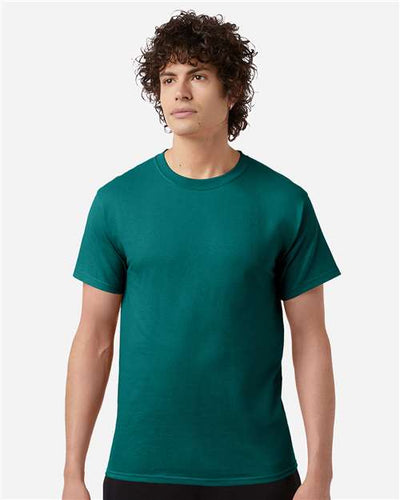 Champion T425 Emerald Green — on model front