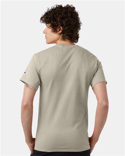 Champion T425 Sand — on model back