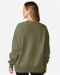 Champion S149 Fresh Olive — on model back