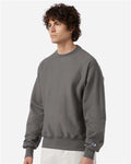 Champion S149 Stone Grey — on model side