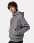Champion S101 Stone Grey — on model side