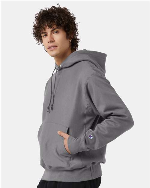 Champion S101 Stone Grey — on model side