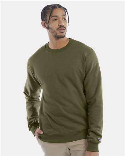 Champion S600 Fresh Olive — on model front
