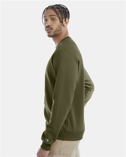 Champion S600 Fresh Olive — on model side