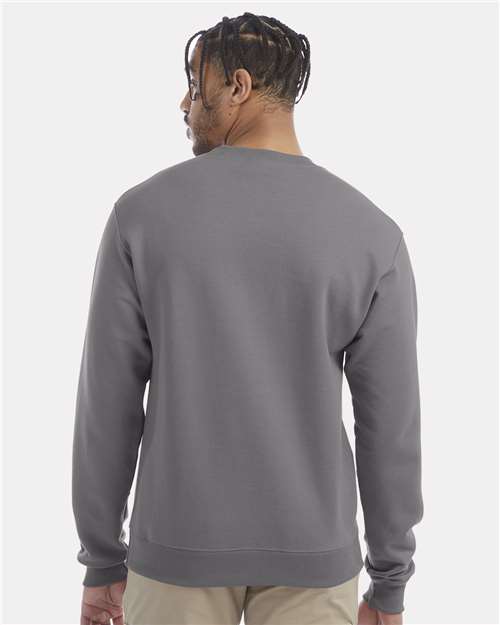 Champion S600 Stone Grey — on model back