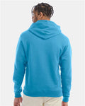 Champion S700 Blue Lagoon — on model back