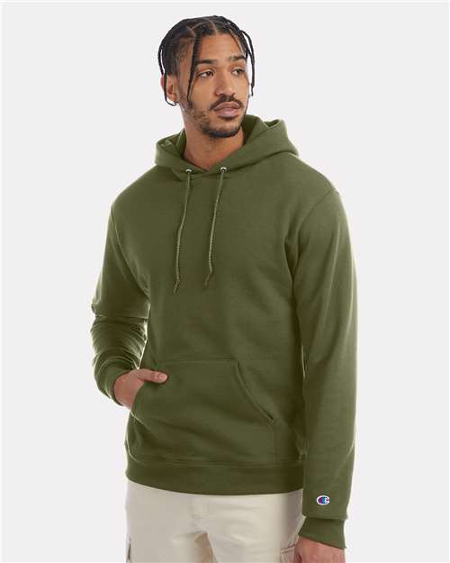 Champion S700 Fresh Olive — on model front
