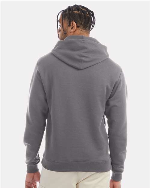 Champion S700 Stone Grey — on model back