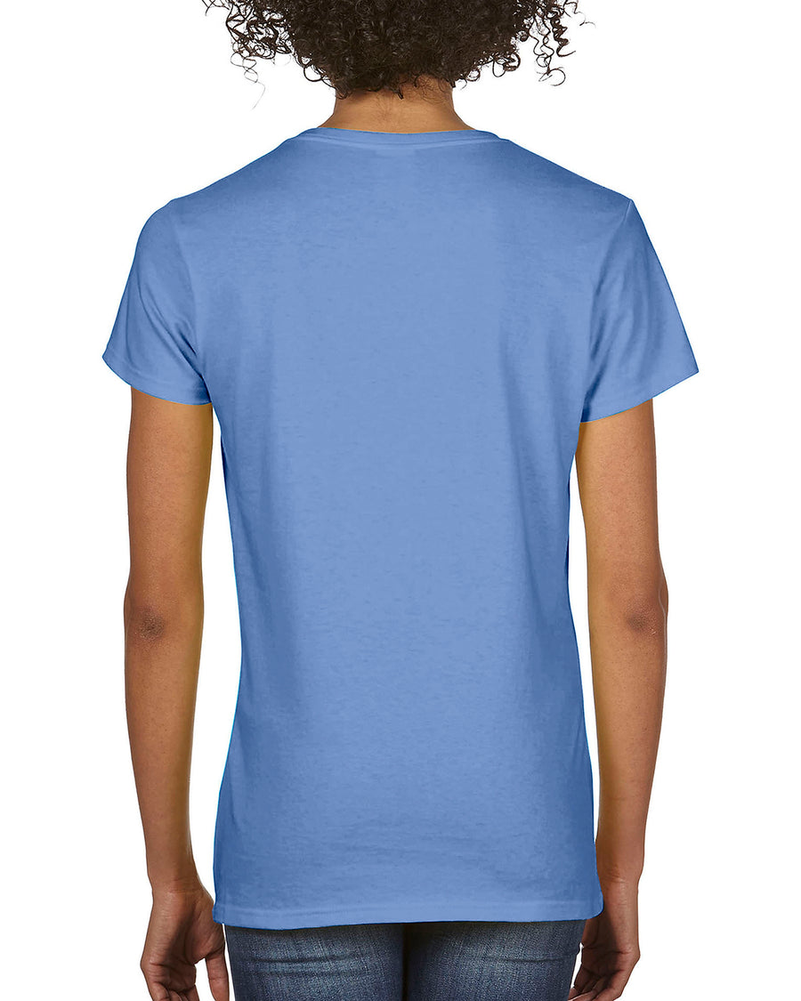 Women's Midweight RS V-Neck T-Shirt - Flo Blue