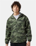 Champion CO200 Olive Green Camo — on model front