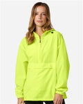 Champion CO200 Safety Green — on model front