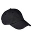 Authentic Pigment AP1920 - Distressed 6-Panel Cap - Black