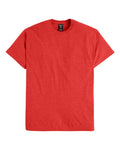 Hanes 42TB Poppy Red Heather — front