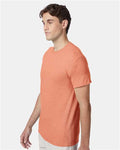 Hanes 42TB Cantaloupe Heather — on model side