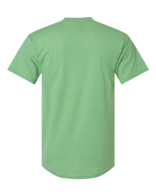 Hanes 42TB True Green Heather — back