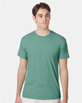 Hanes 42TB Green Clay Heather — on model front