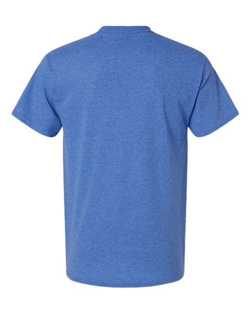 Hanes 42TB Bonnet Blue Heather — back
