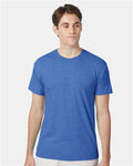 Hanes 42TB Bonnet Blue Heather — on model front
