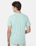 Hanes 42TB Ice Fall Heather — on model back