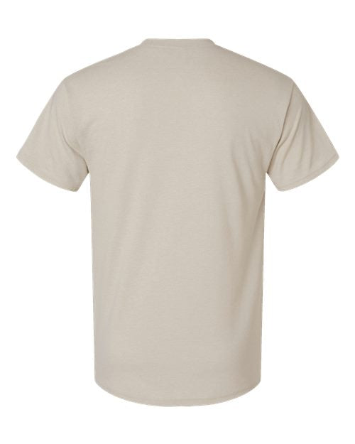 Hanes 42TB Sand Heather — back